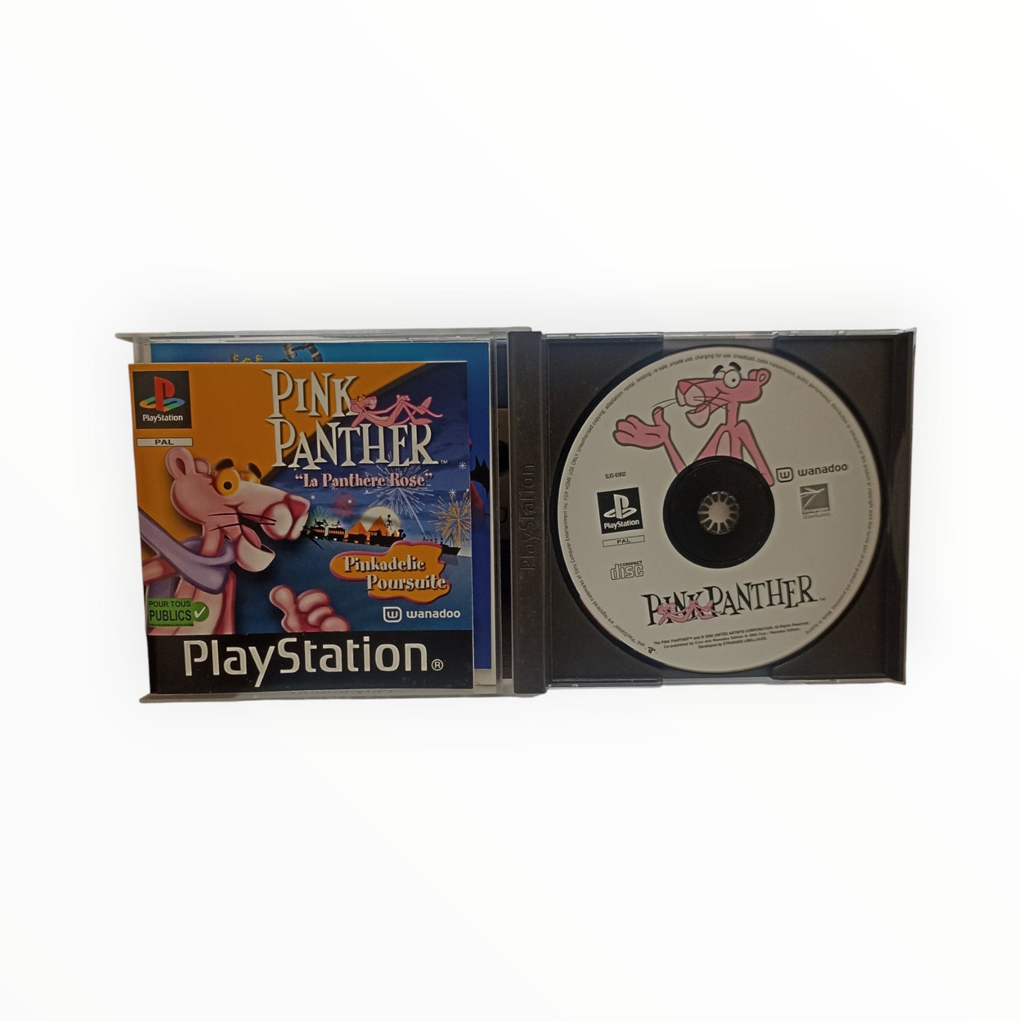 Pink Panther : Pinkadelic Pursuit – PlayStation 1 – Complet avec notice