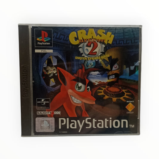 Crash Bandicoot 2: Cortex Strikes Back – PlayStation 1 – Complet avec notice