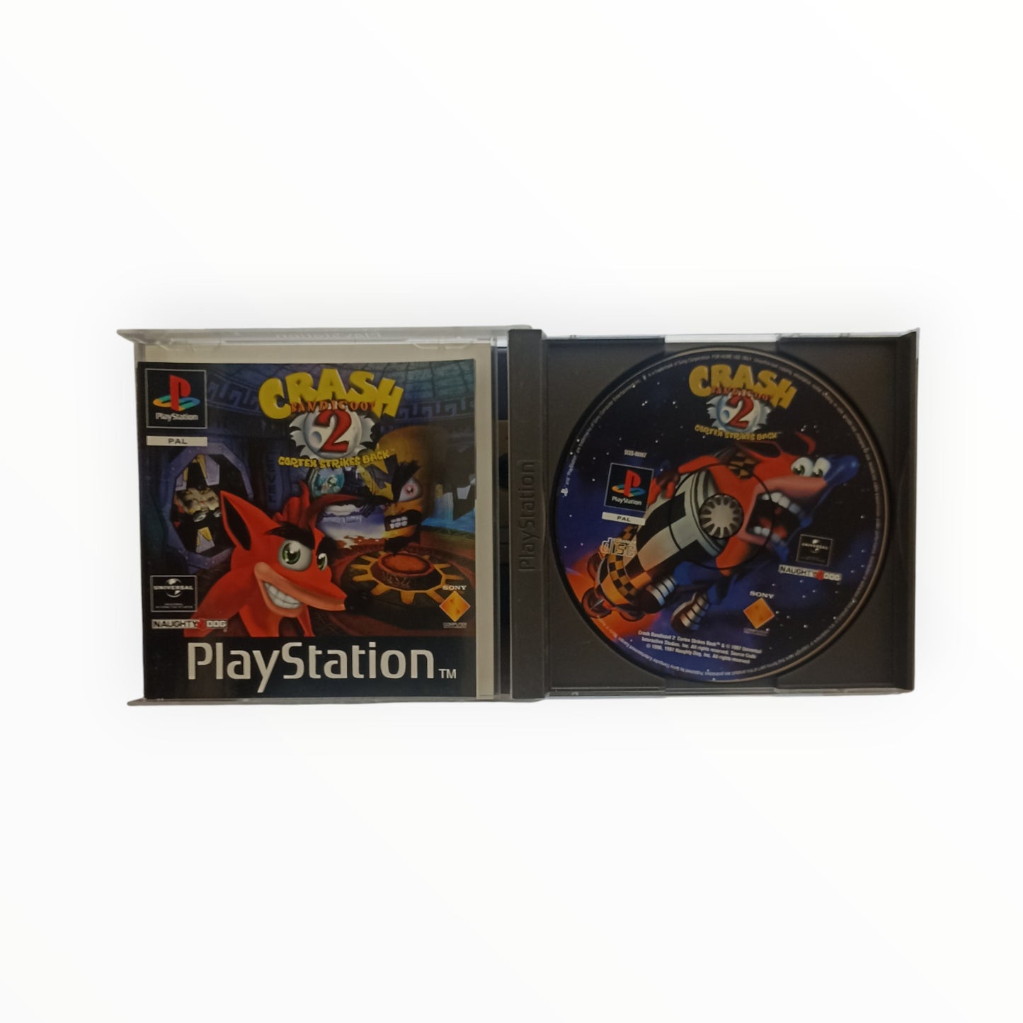 Crash Bandicoot 2: Cortex Strikes Back – PlayStation 1 – Complet avec notice