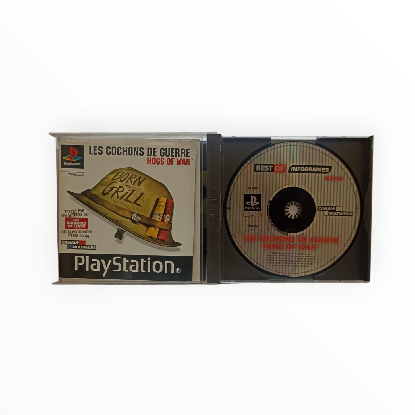 Les Cochons de Guerre (Hogs of War) – PlayStation 1 – Complet avec notice