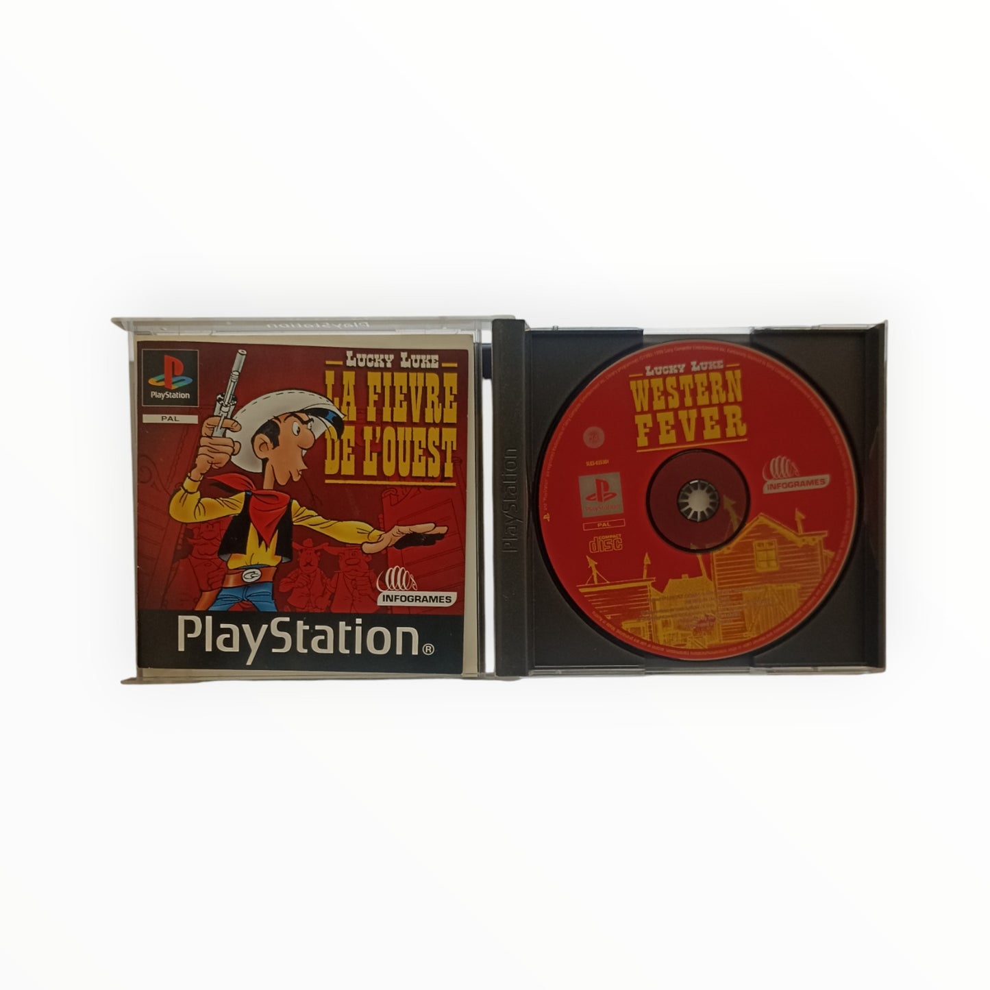 Lucky Luke : La Fièvre de l’Ouest – PlayStation 1 – Complet (Best Of Infogrames)