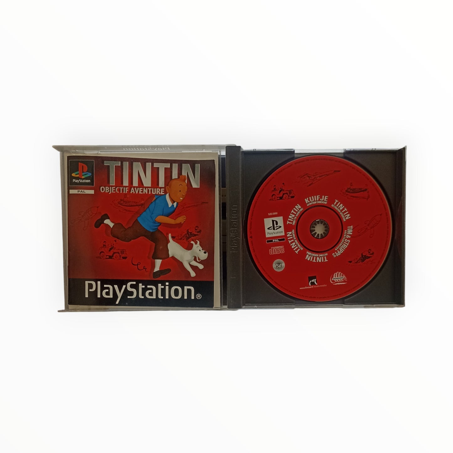 Tintin : Objectif Aventure – PlayStation 1 – Complet