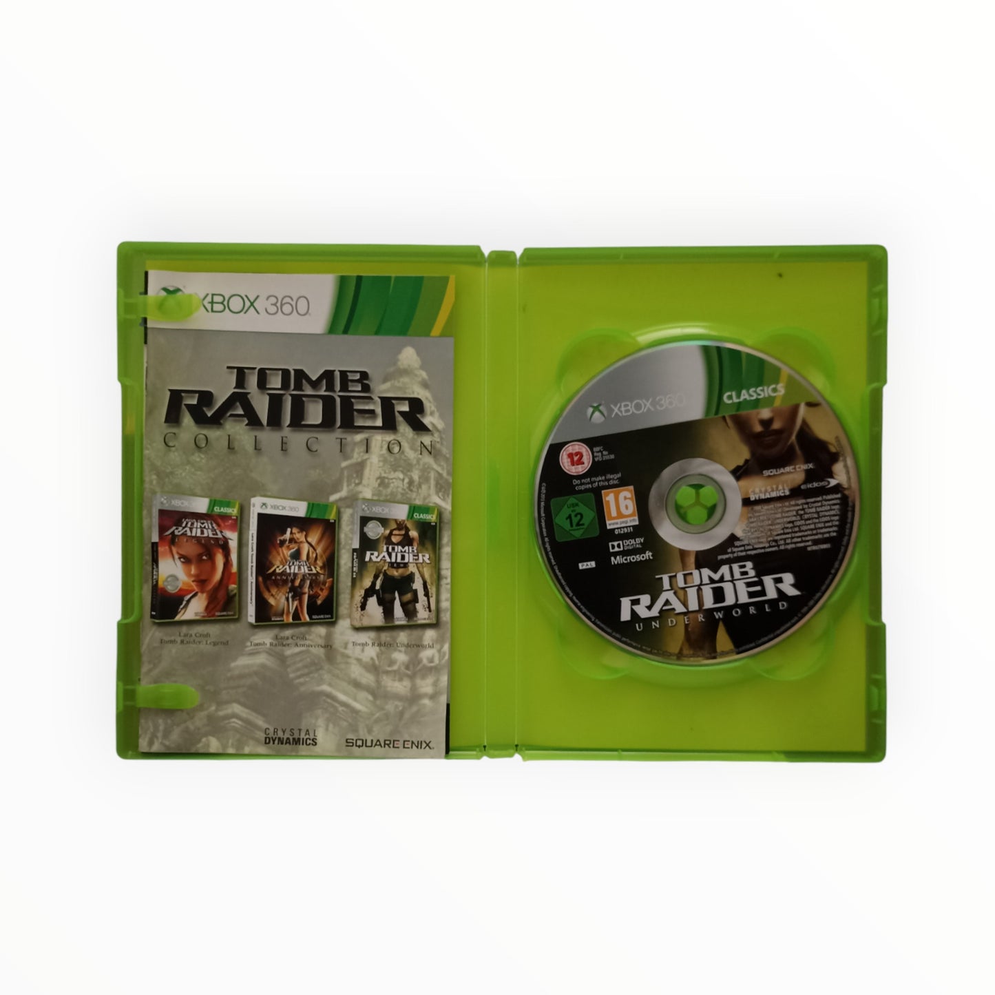 Tomb Raider Collection – Xbox 360 Classics – Complet (boîte + disques + notice)