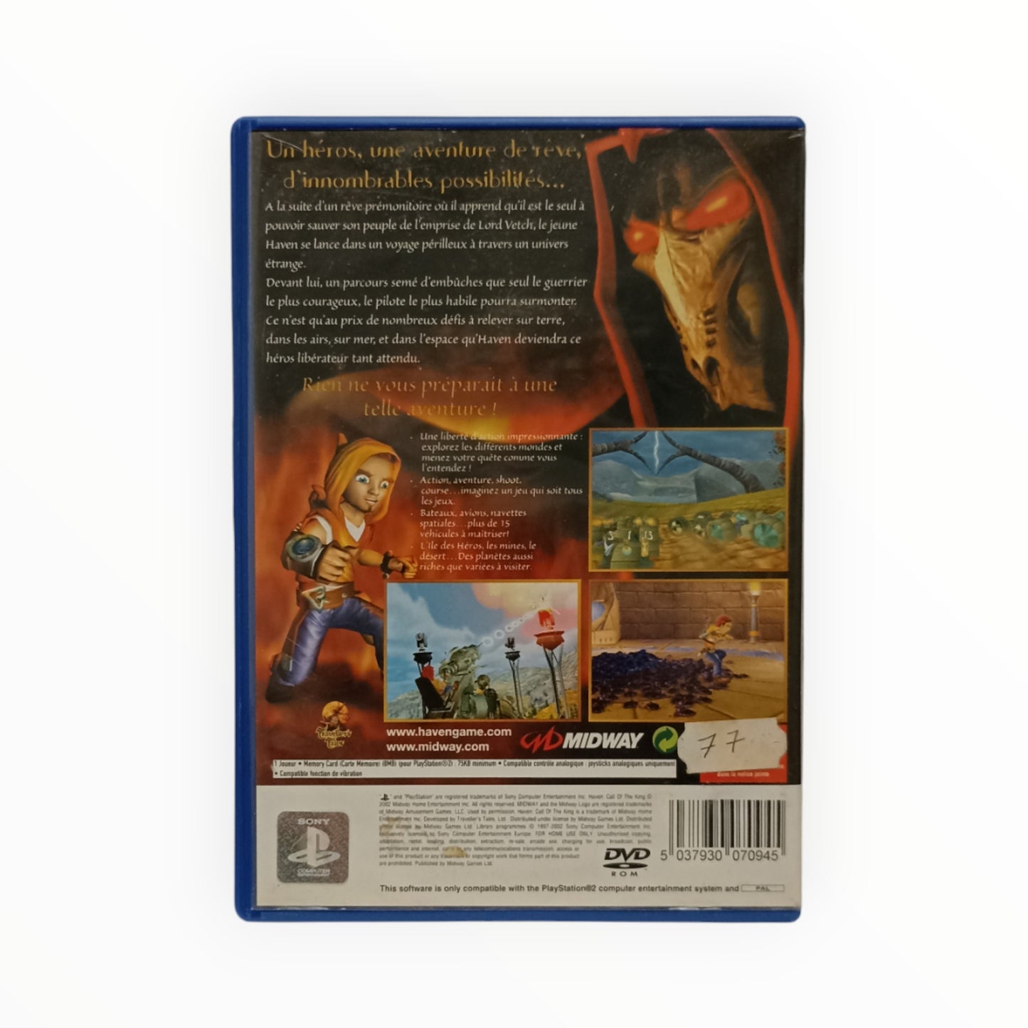 Haven : Call of the King – PlayStation 2 – Complet