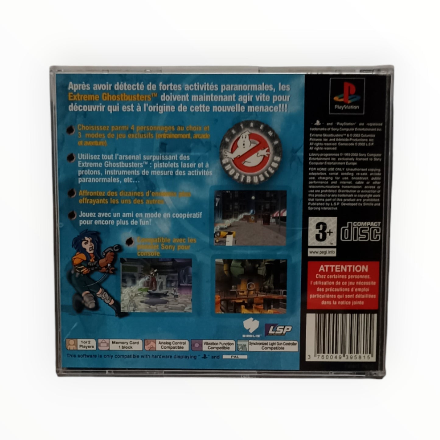 Extreme Ghostbusters: The Ultimate Invasion – PlayStation 1 – Complet