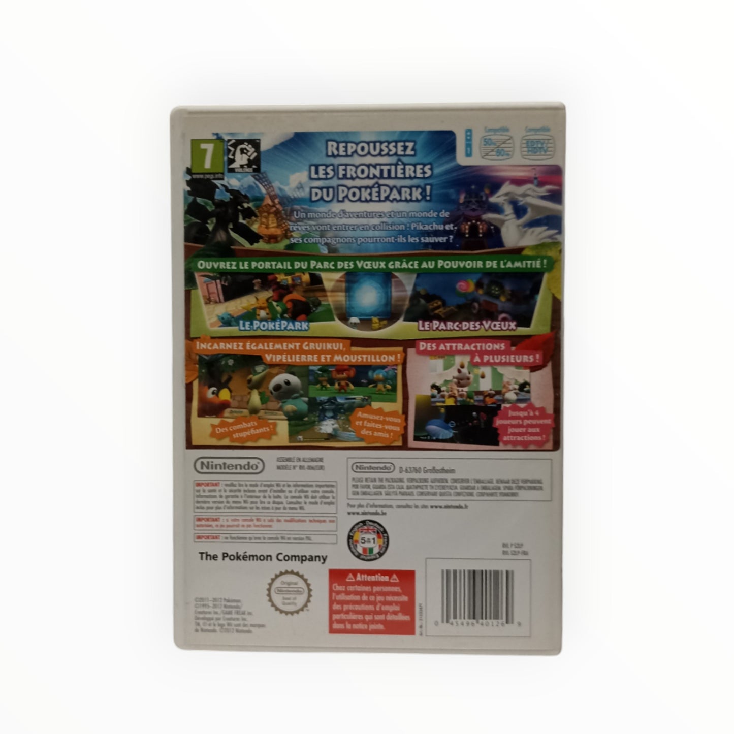 PokéPark 2: Le Monde des Vœux – Nintendo Wii – Sans notice