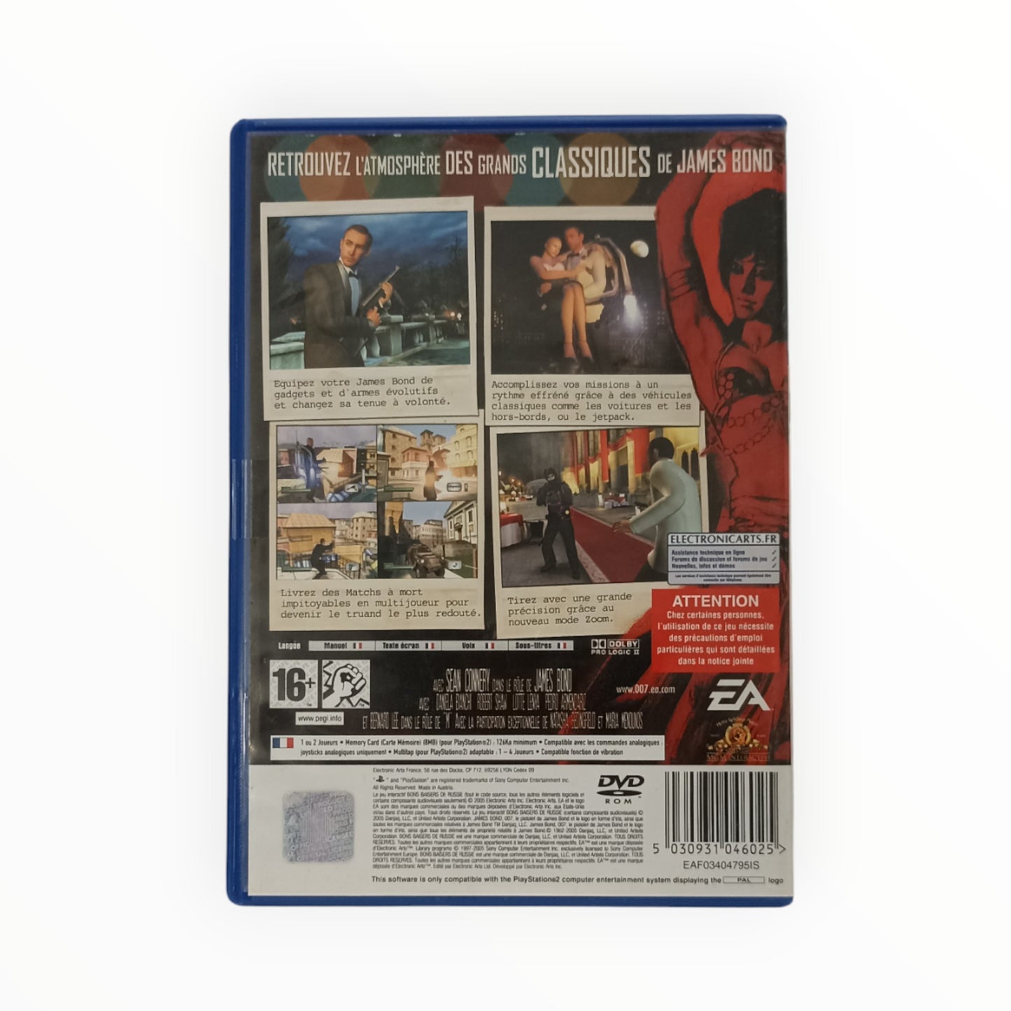 James Bond 007 : Bons Baisers de Russie – PlayStation 2 (complet)
