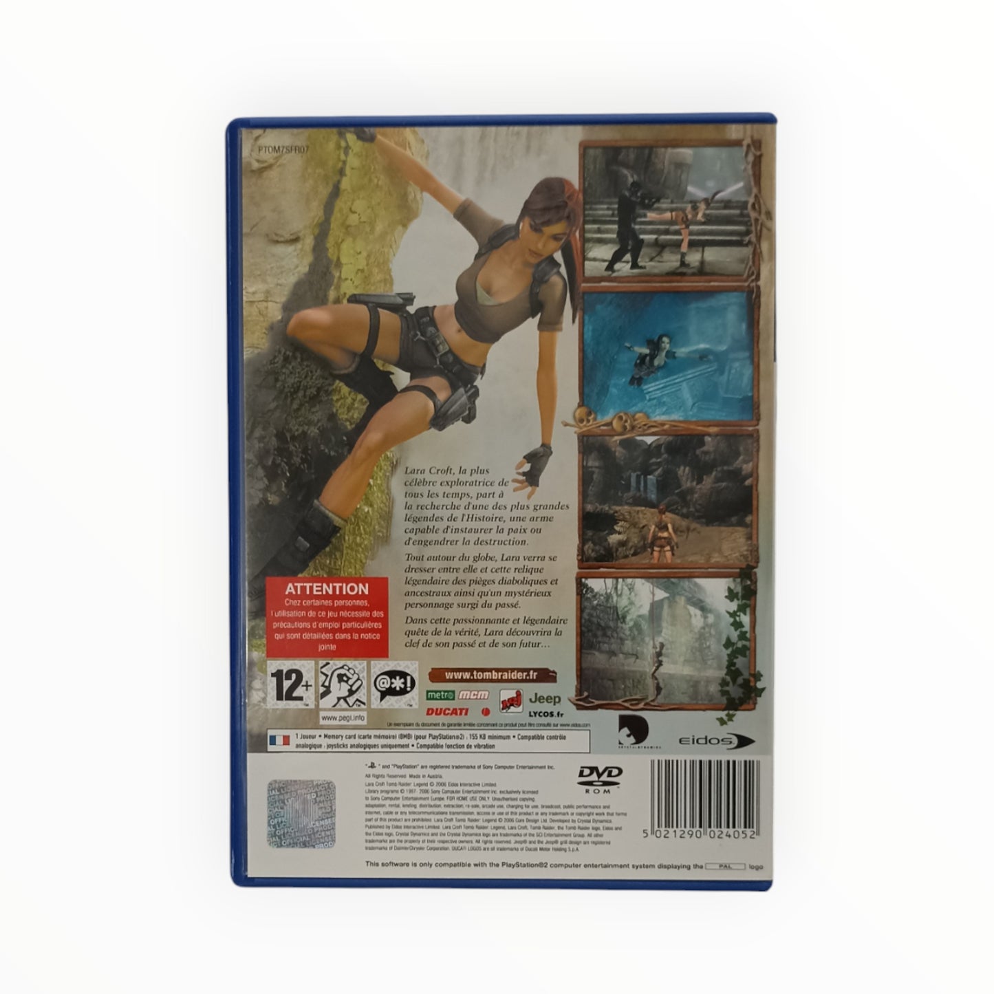 Tomb Raider Legend – PlayStation 2 (complet)