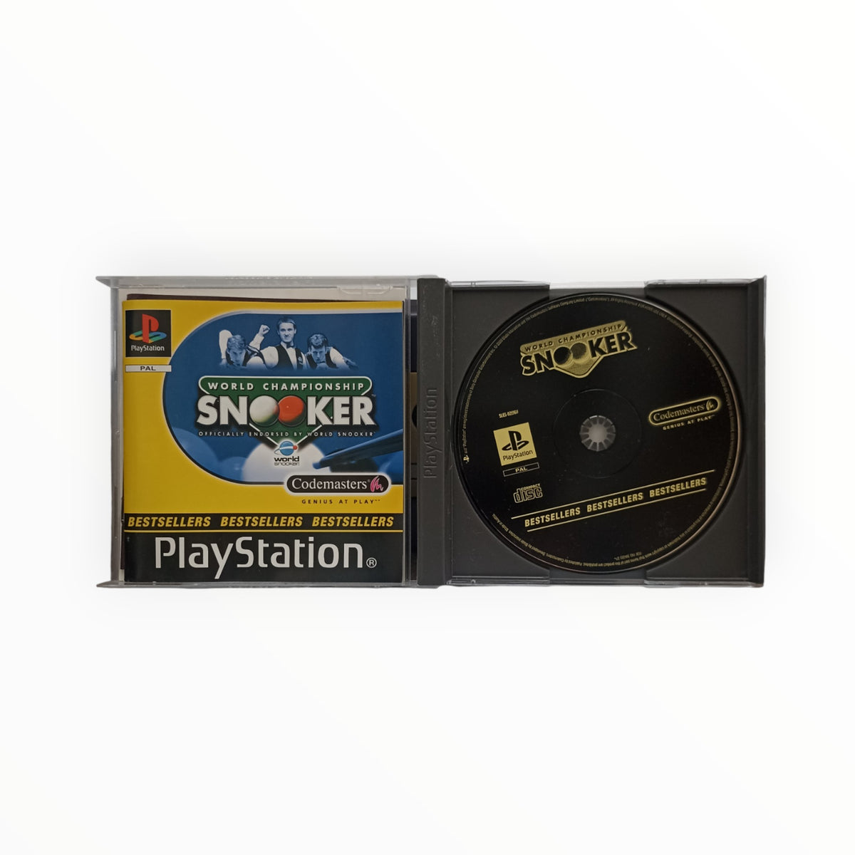 World Championship Snooker – PlayStation 1 (Complet)