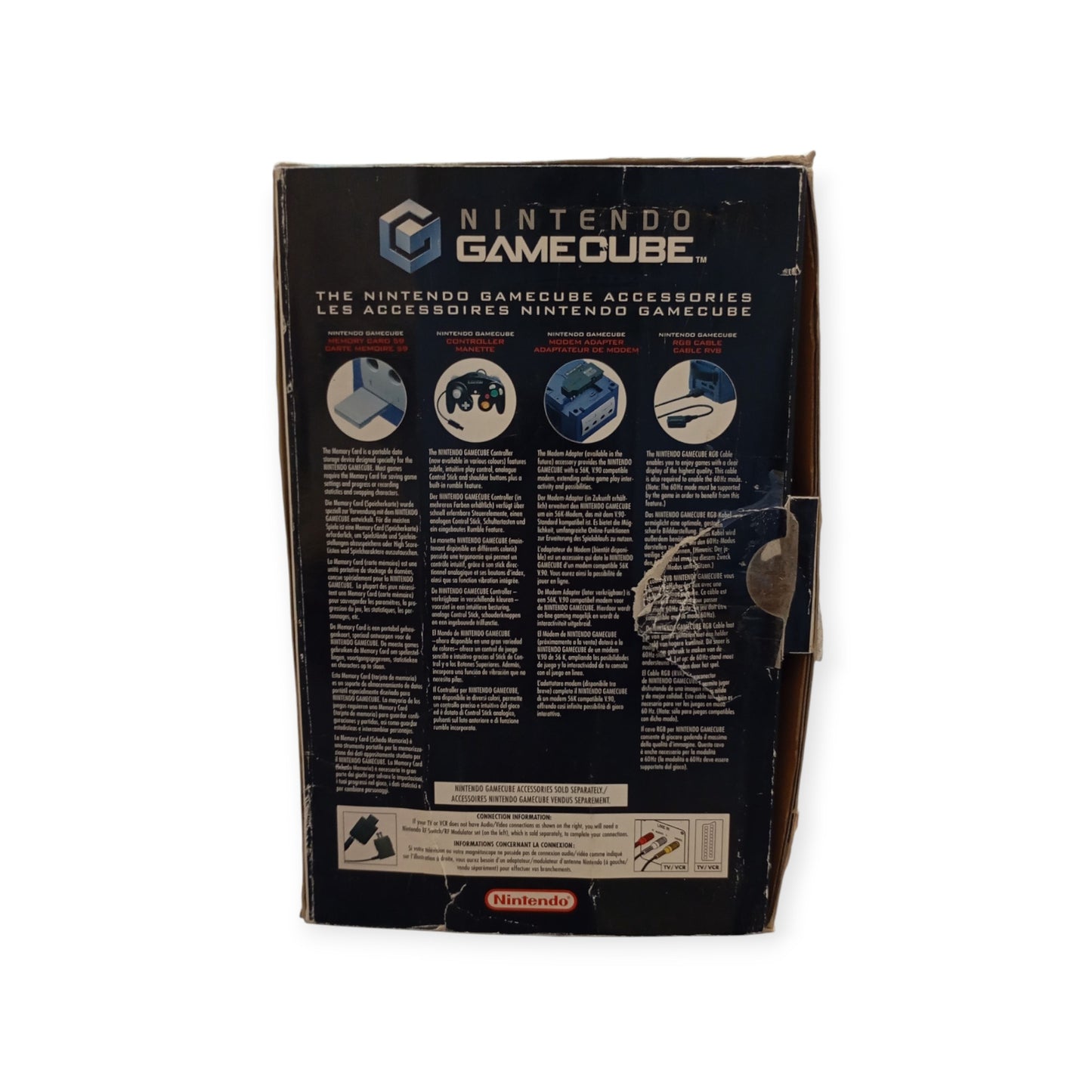 Pack Nintendo GameCube – Édition Harry Potter et la Chambre des Secrets (complet, sans cale)