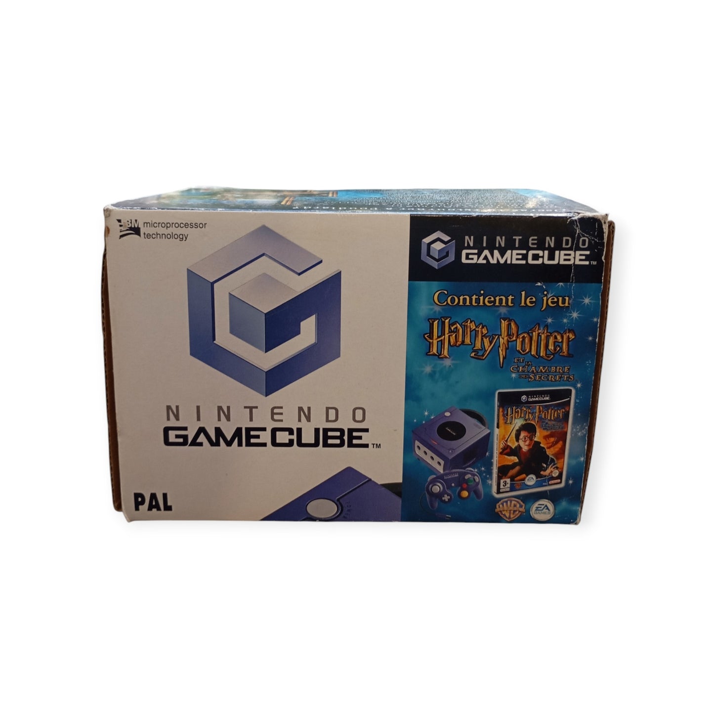 Pack Nintendo GameCube – Édition Harry Potter et la Chambre des Secrets (complet, sans cale)