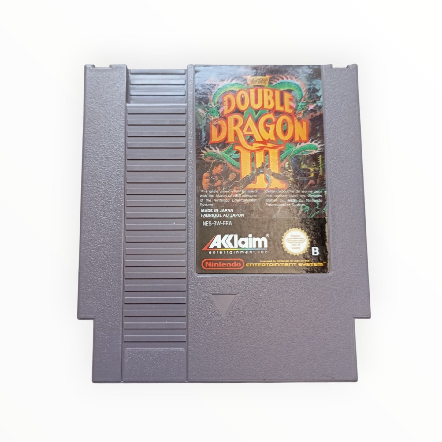 Double Dragon III: The Sacred Stones – Nintendo NES (sans notice)