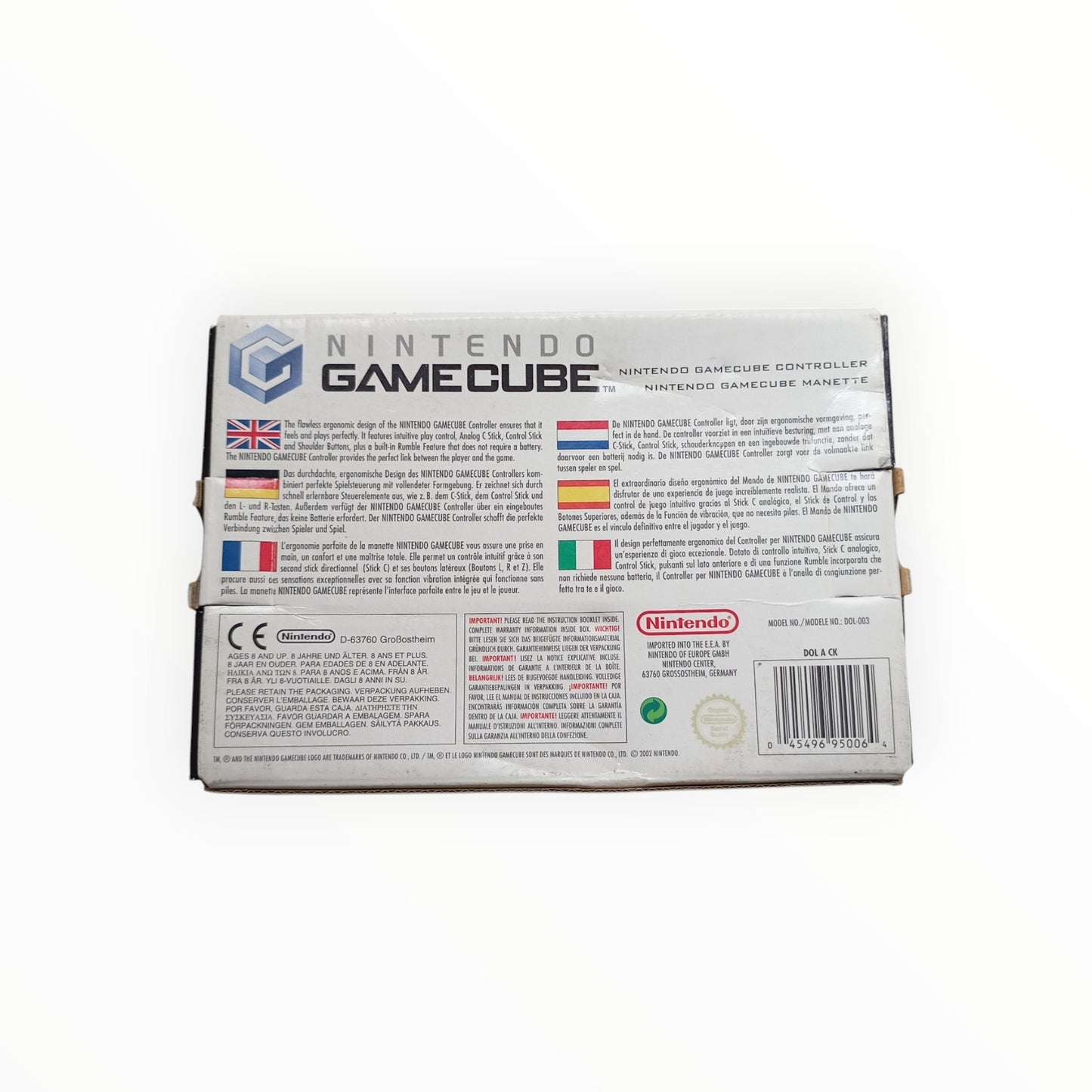 Manette Nintendo GameCube – Officielle (complète avec boîte)