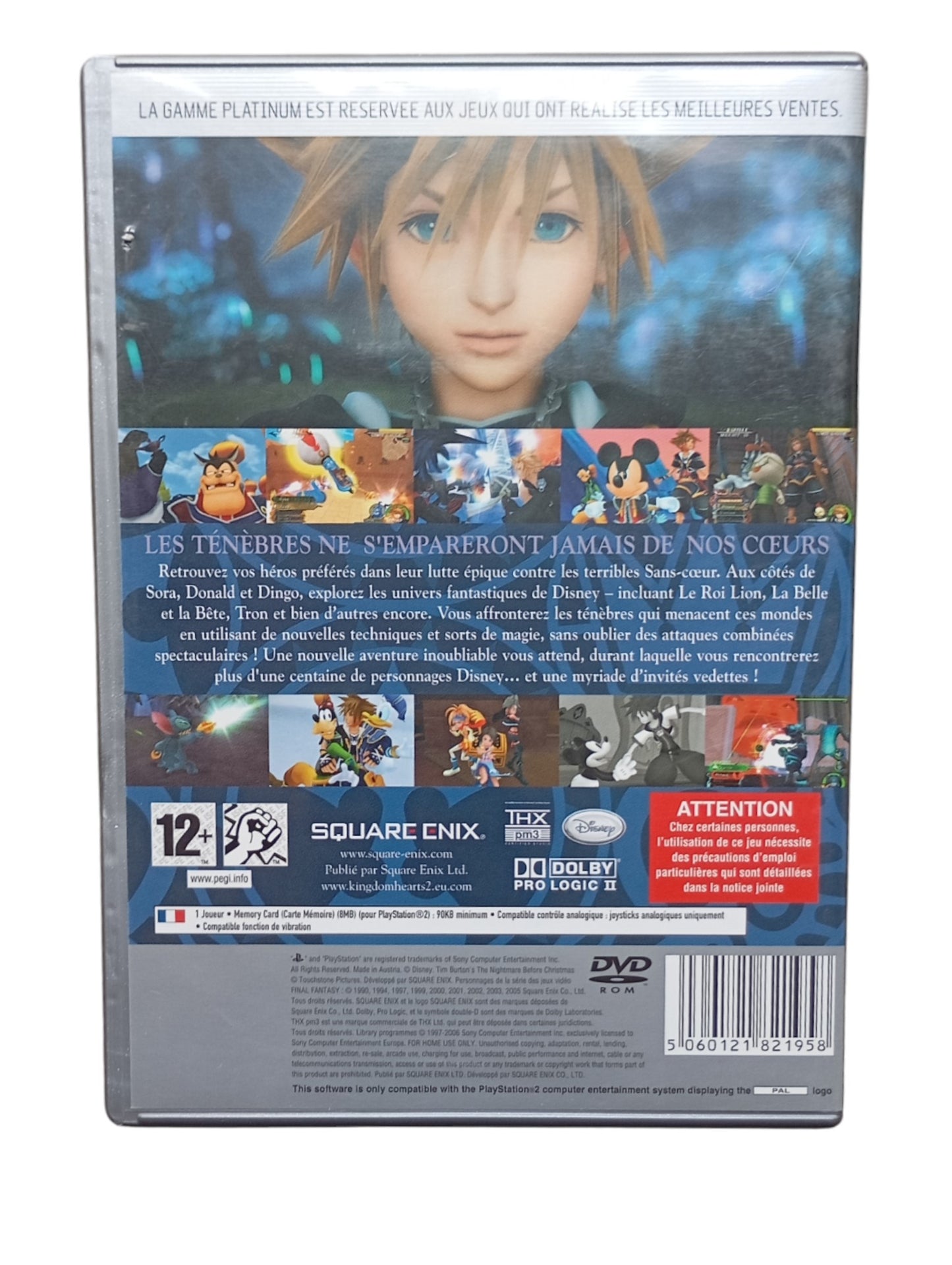Kingdom Hearts II Playstation 2 (PS2) Version Platinium