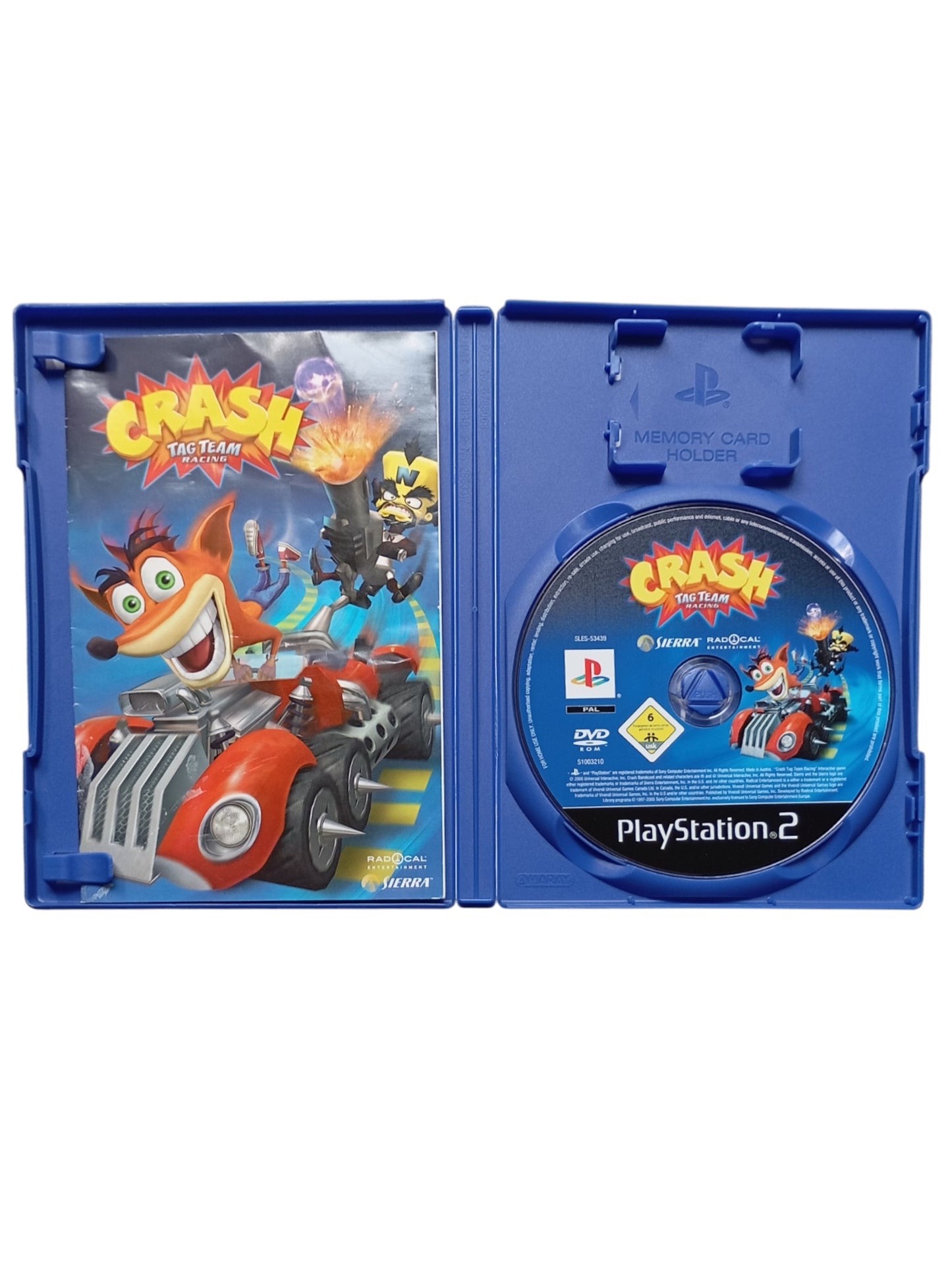 Crash Tag Team Racing Playstation 2 (PS2)