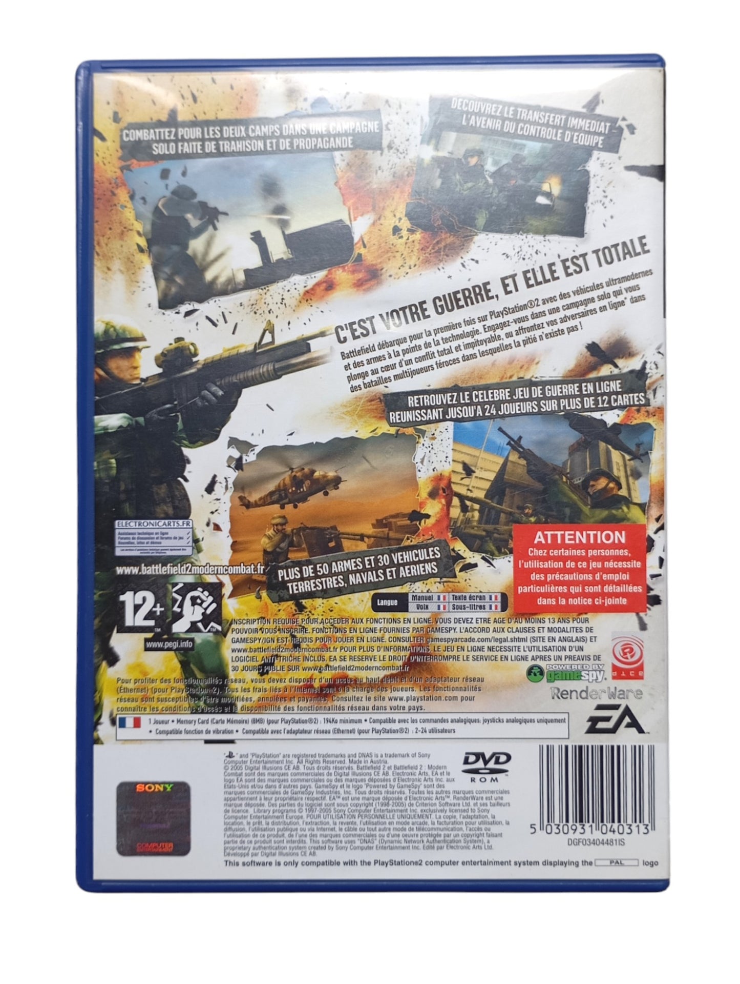 Battlefield 2: Modern Combat Playstation 2 (PS2)