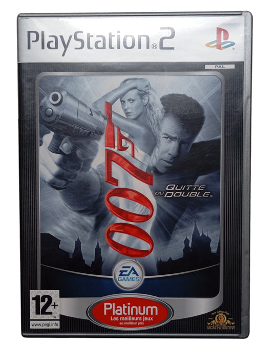 007 : Quitte ou Double sur PlayStation 2 Version Platinium (PS2)