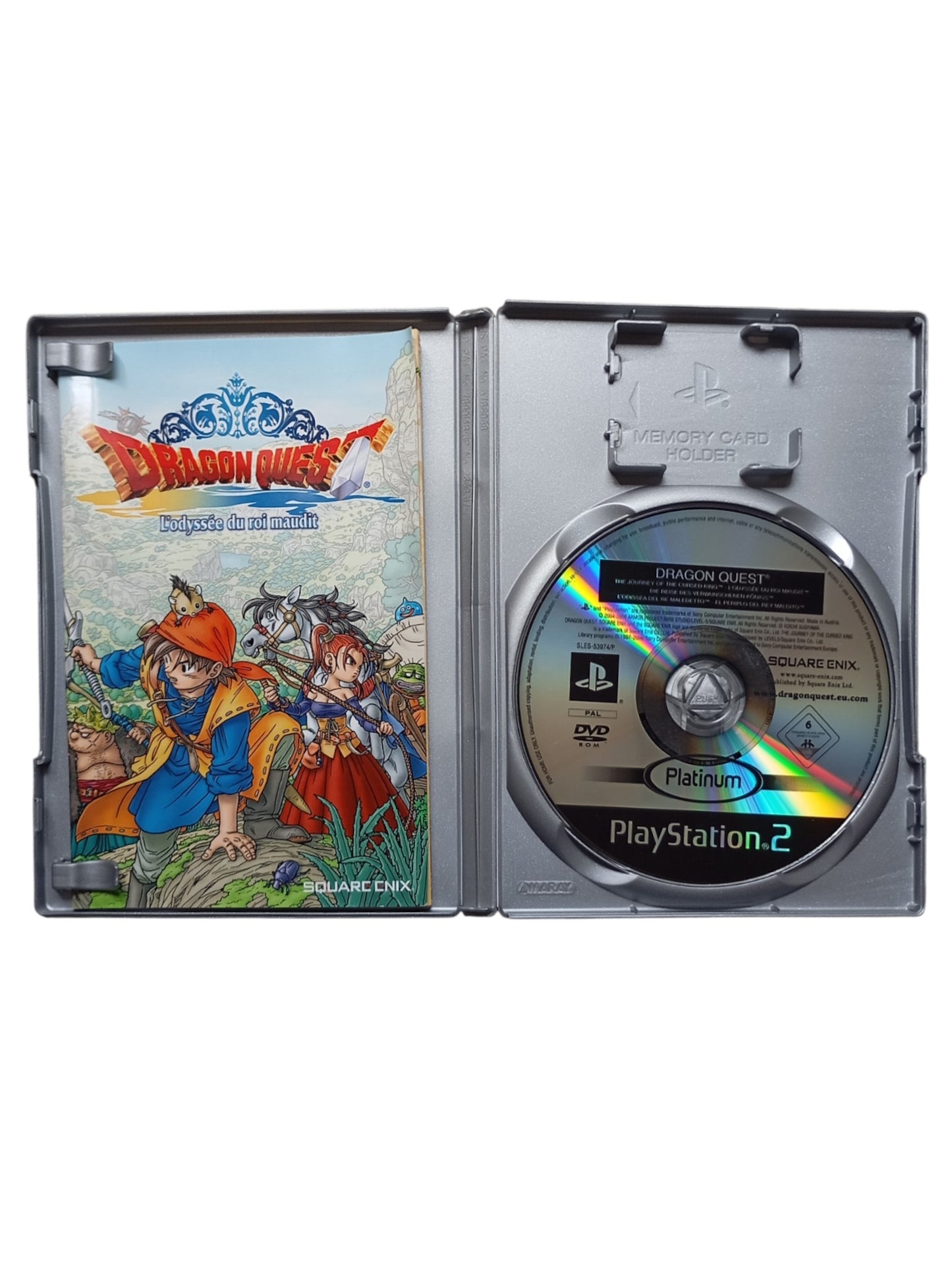 Dragon Quest : L'Odyssée du Roi Maudit Playstation 2 (PS2) Version Platinium