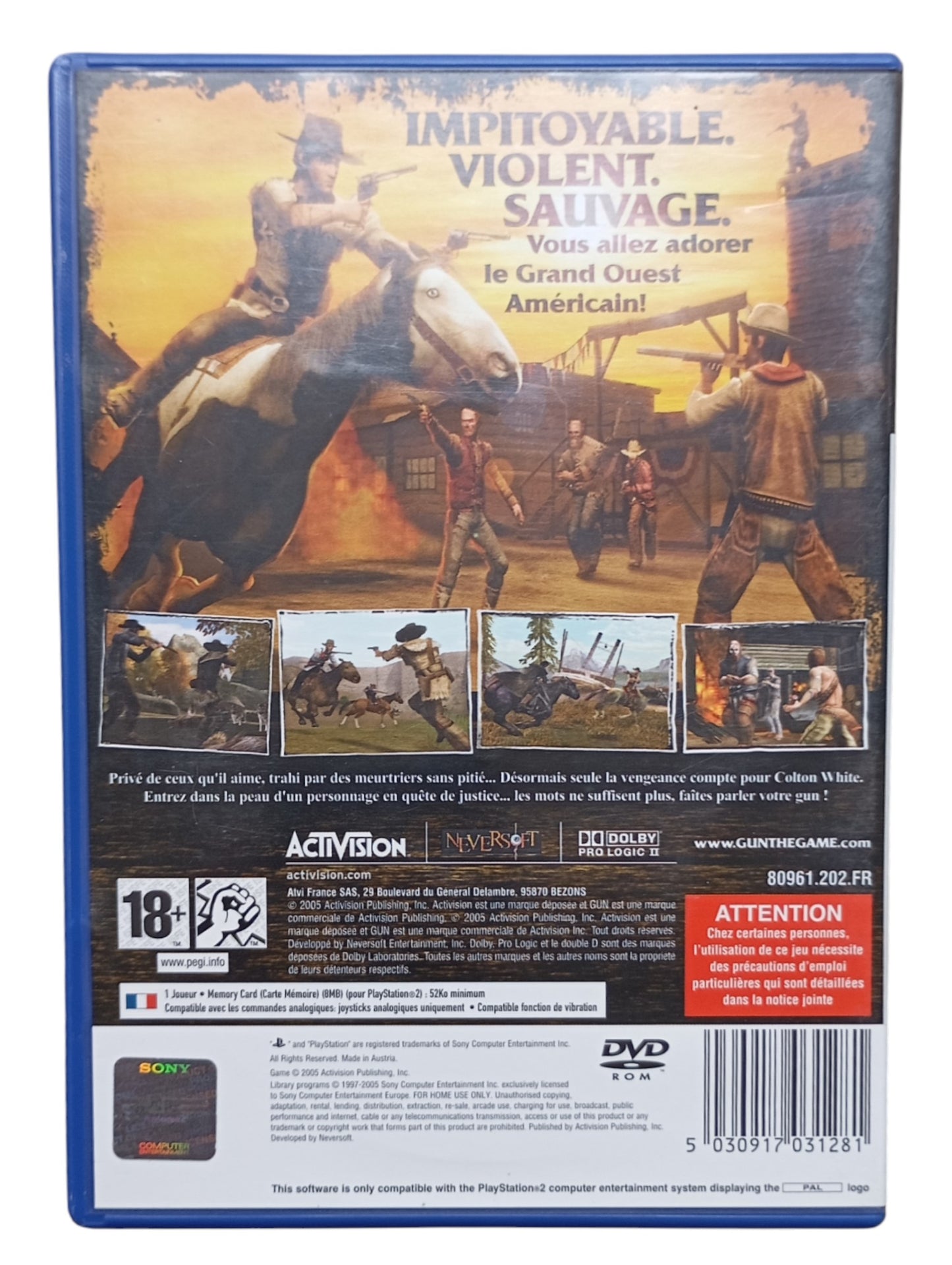 Gun Playstation 2 (PS2)