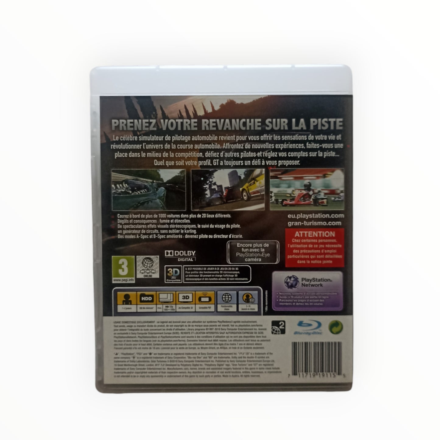 Gran Turismo 5 – Édition Collector – PlayStation 3 (PS3) – Complet