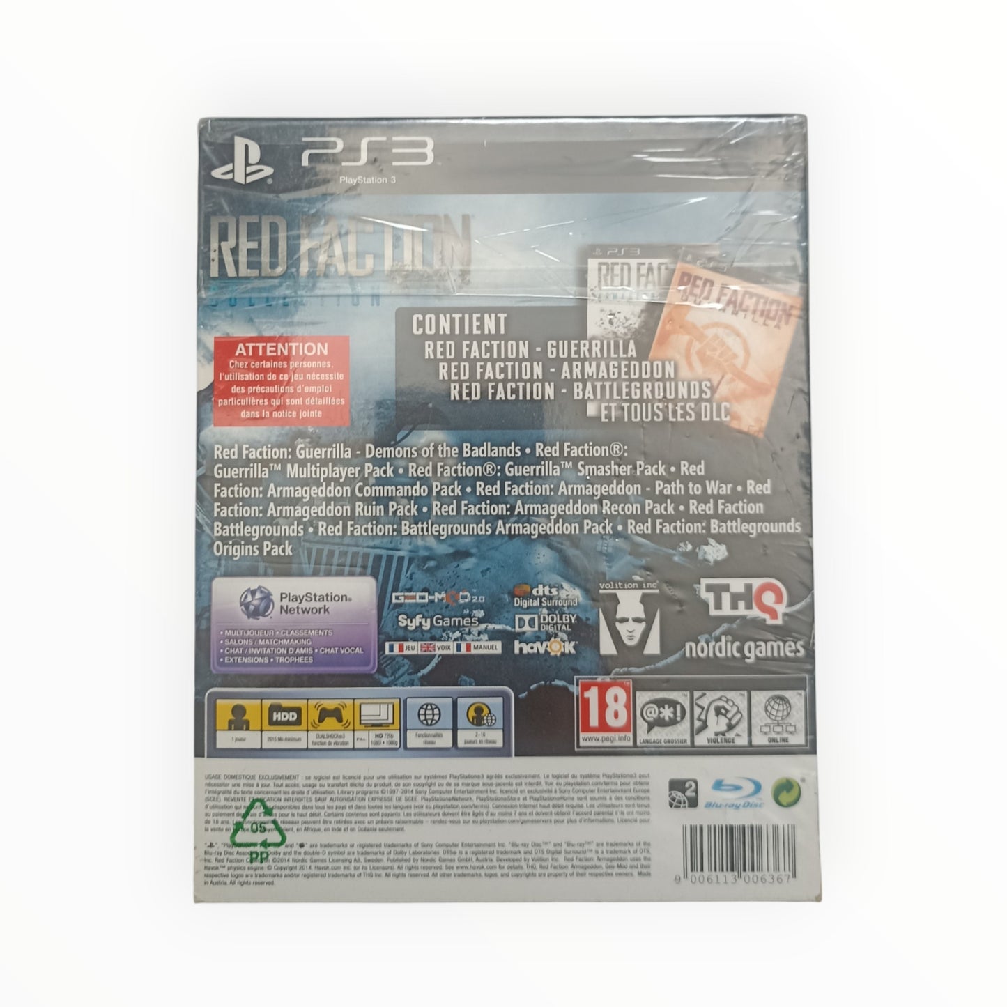 Red Faction Collection – PlayStation 3 (PS3) – Neuf sous blister