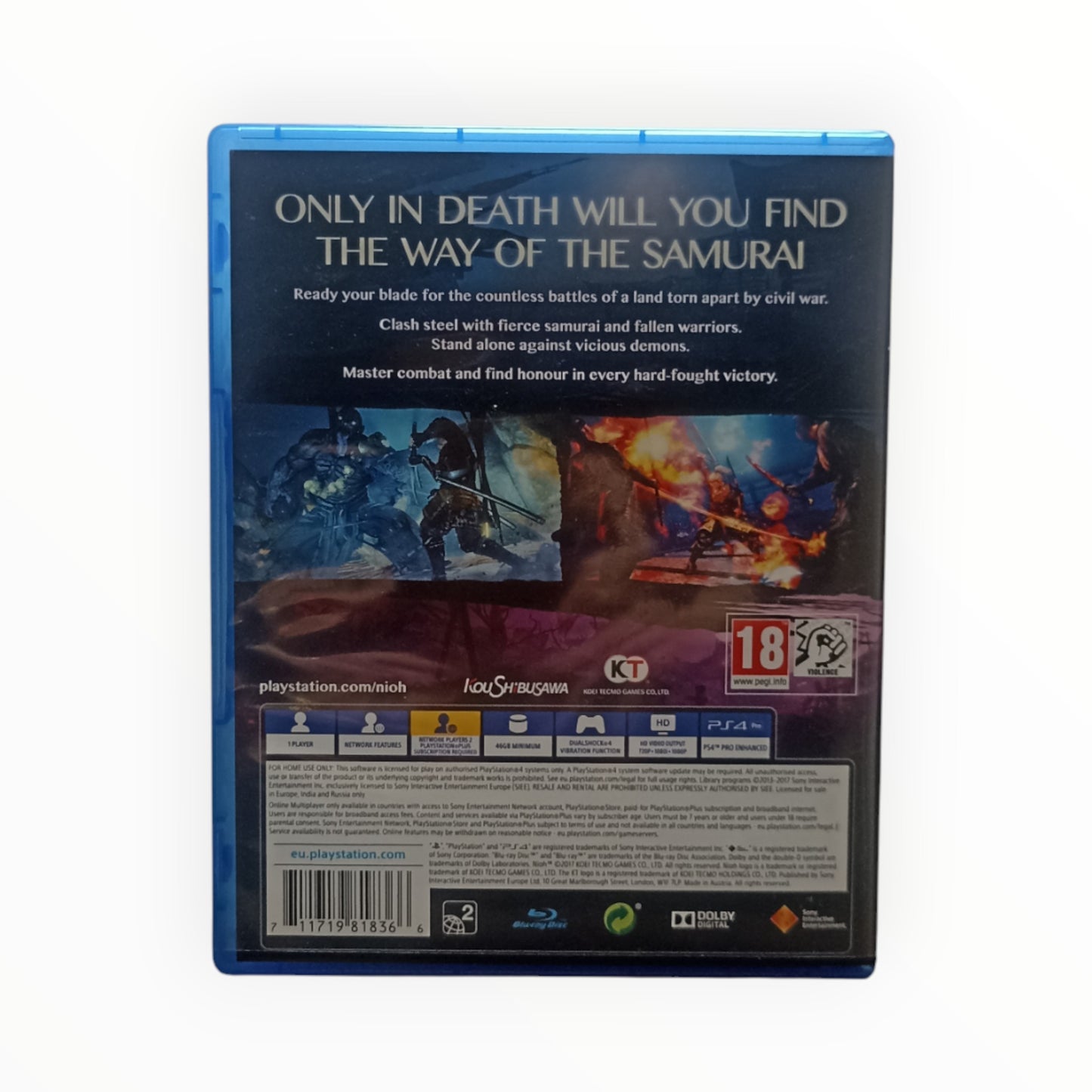 Nioh (playstation 4)