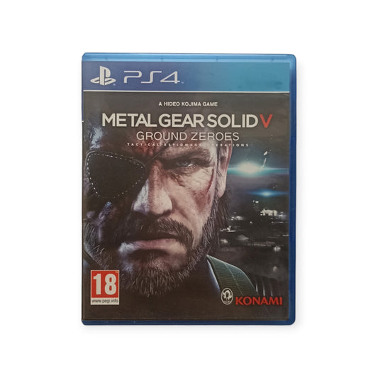Metal Gear Solid V : ground zeroes (playstation 4) complet