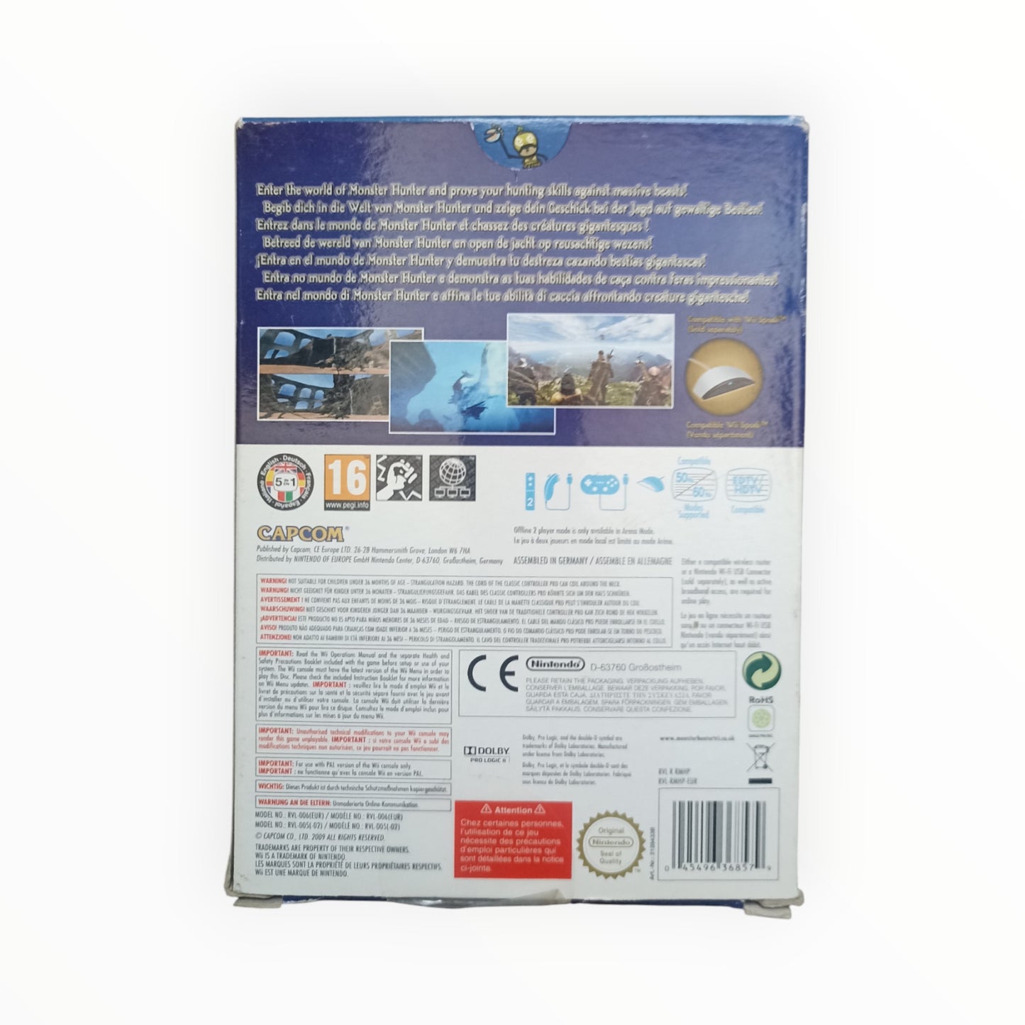 Monster Hunter Tri – Classic Controller Pro Pack WII