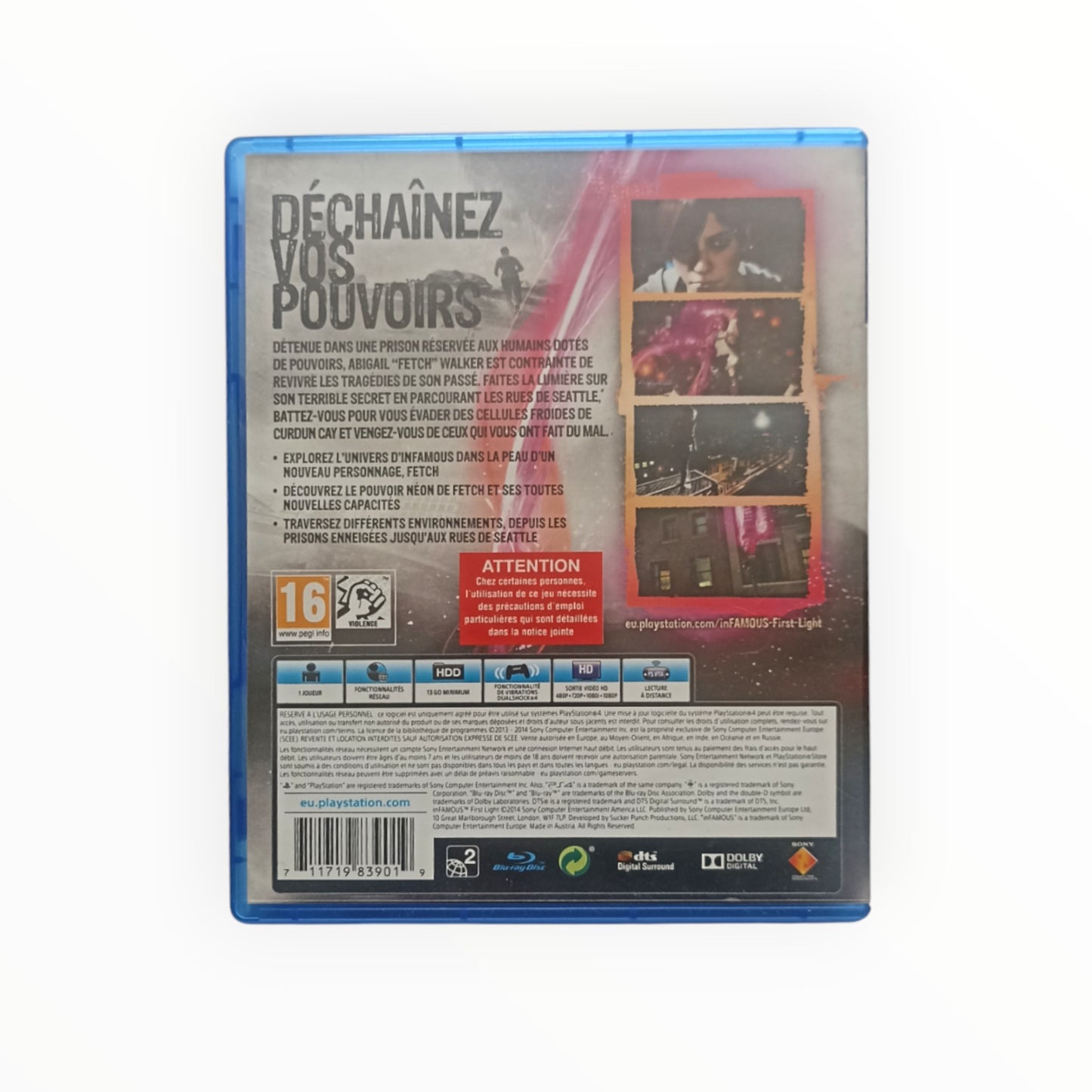 inFAMOUS: First Light Playstation 4 (PS4)