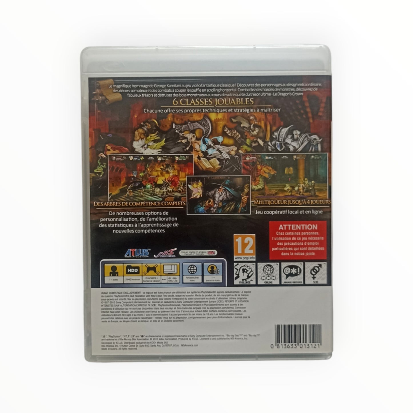 Dragon’s Crown  Playstation 3 (PS3)