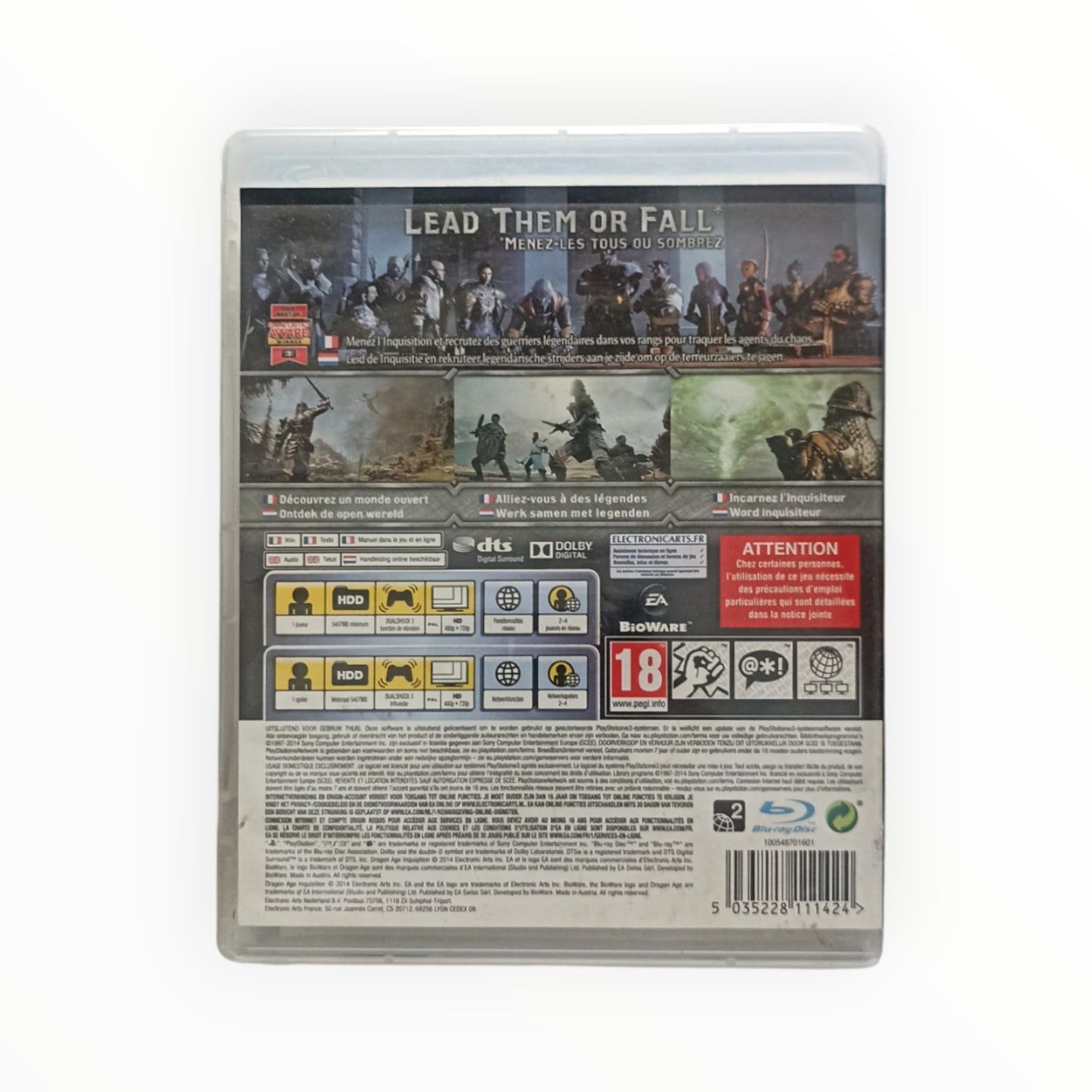 Dragon Age Inquisition Playstation 3 (PS3)