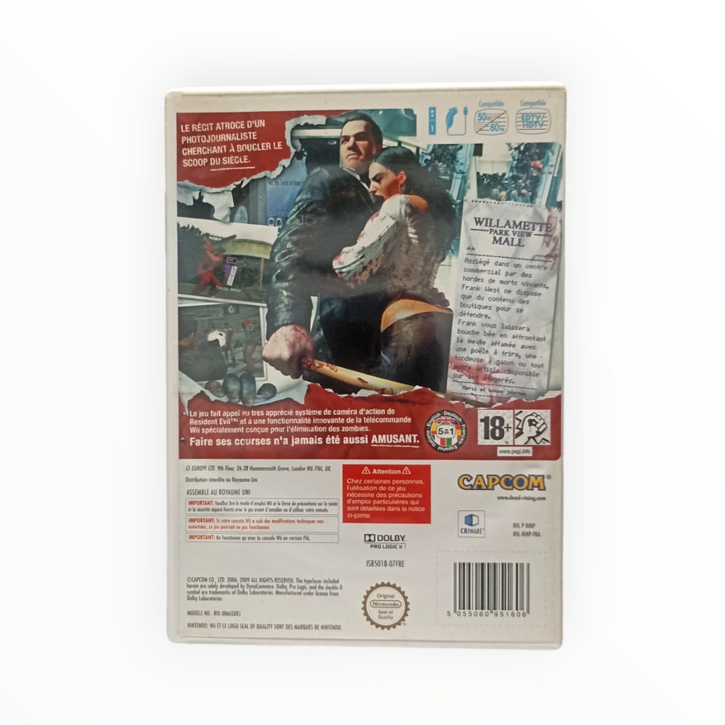 Dead Rising : Chop Till You Drop WII