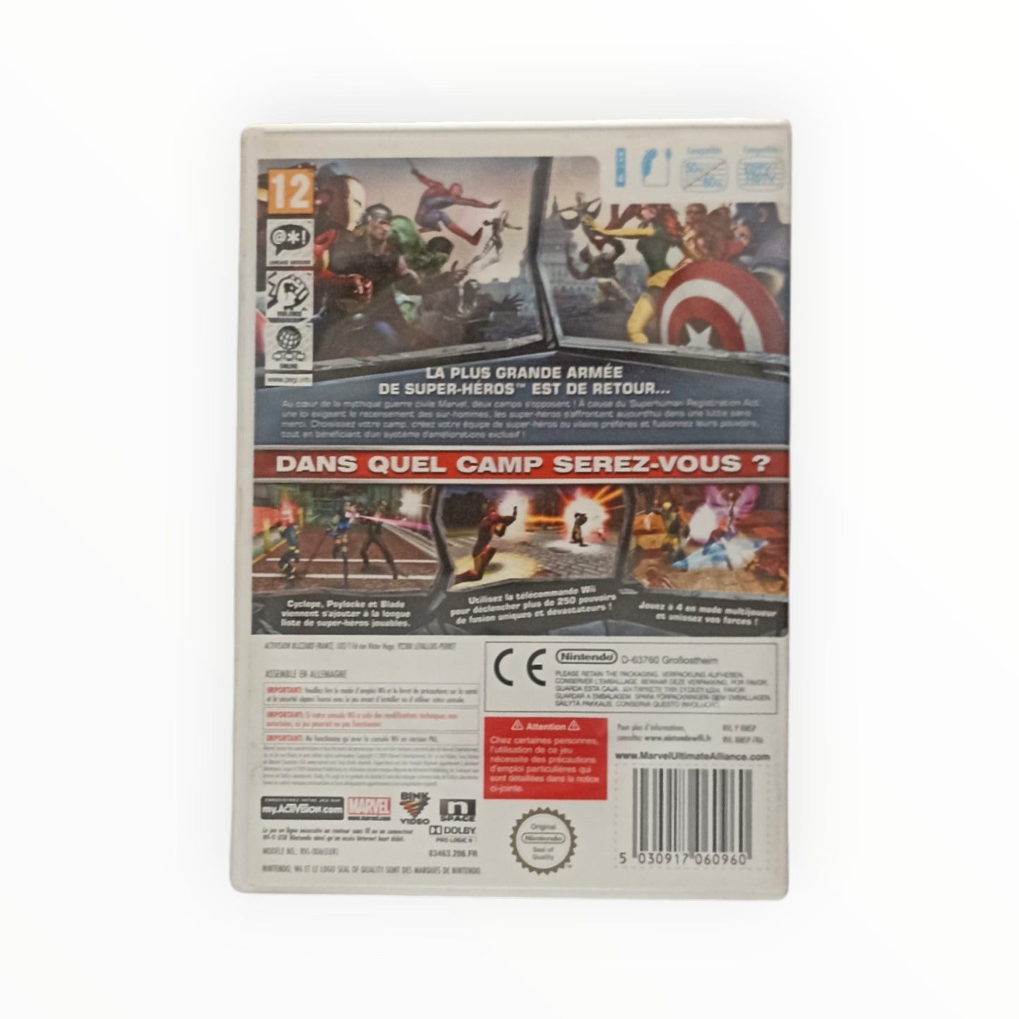 Marvel Ultimate Alliance 2 WII