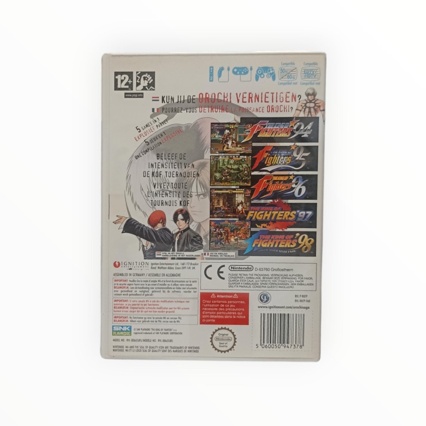 The King of Fighters Collection : The Orochi Saga WII