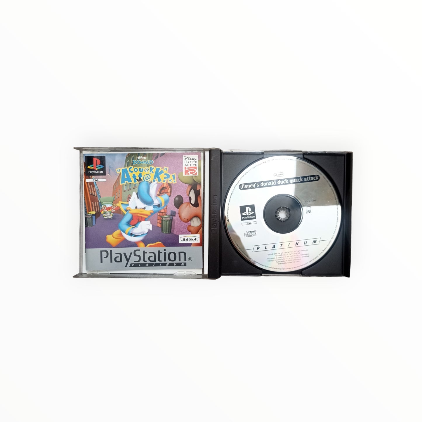 Disney’s Quack Attack (Platinum) Playstation 1 (PS1)