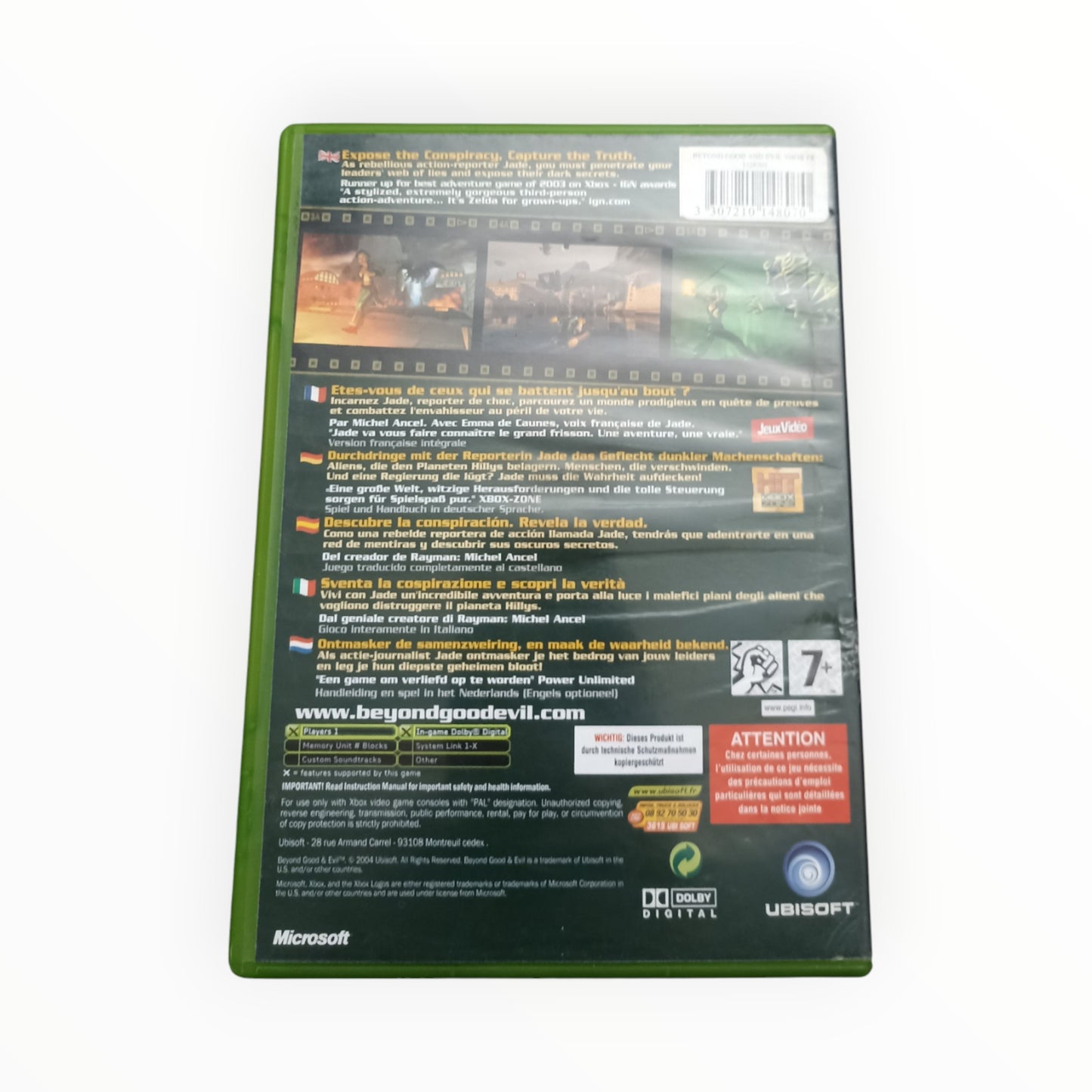 Beyond Good et Evil XBOX classics