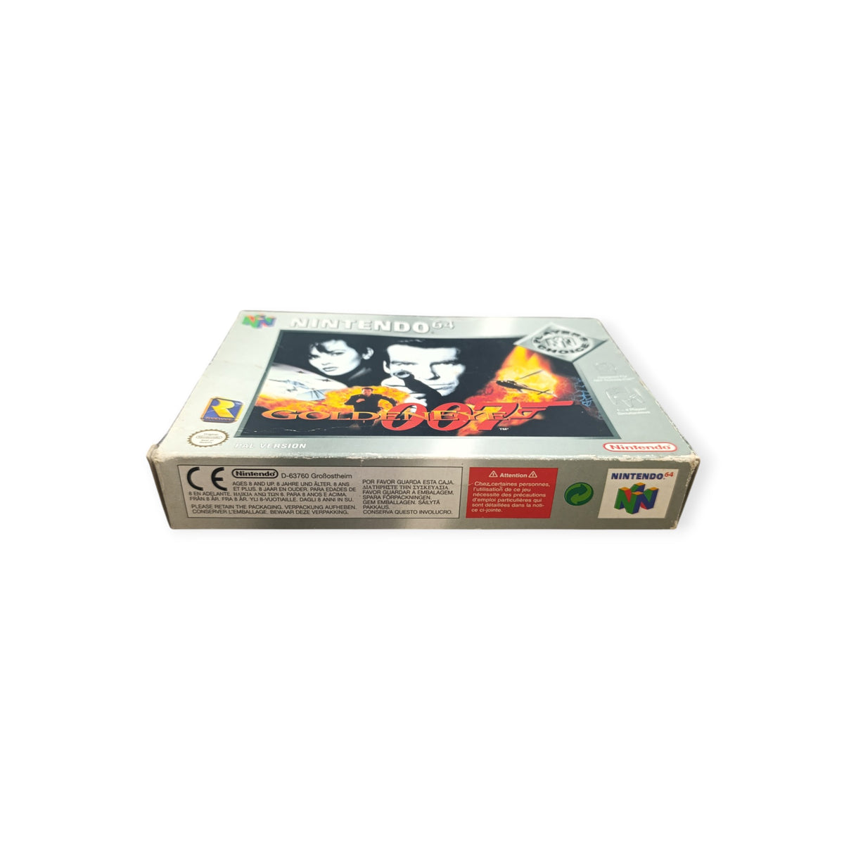 Boite + Notice Nintendo 64 : 007 GoldenEye