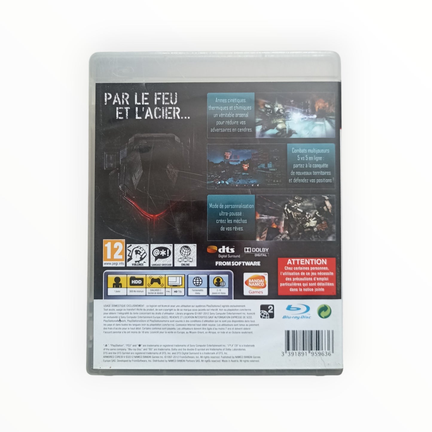 Armored Core V Playstation 3 (PS3)