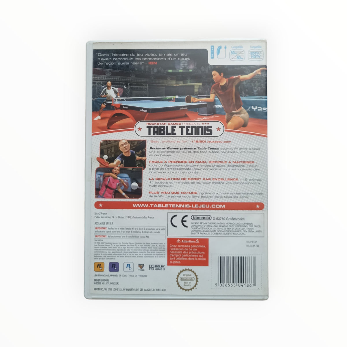 Table Tennis WII