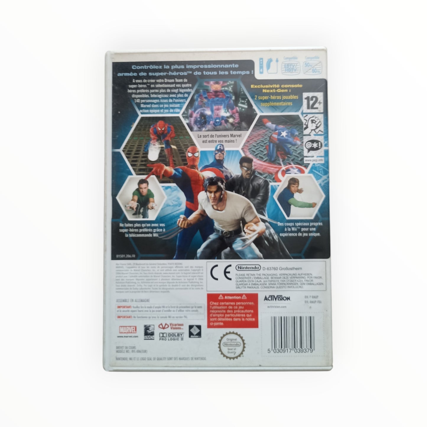 Marvel : Ultimate Alliance WII