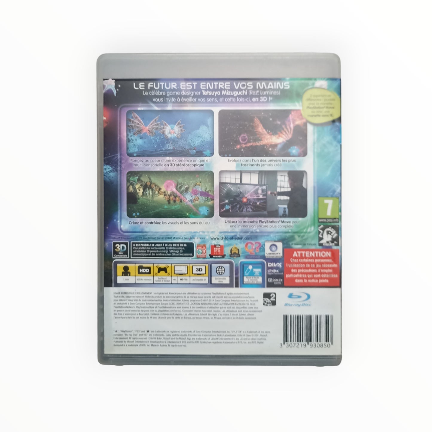 Child of Eden Playstation 3 (PS3)