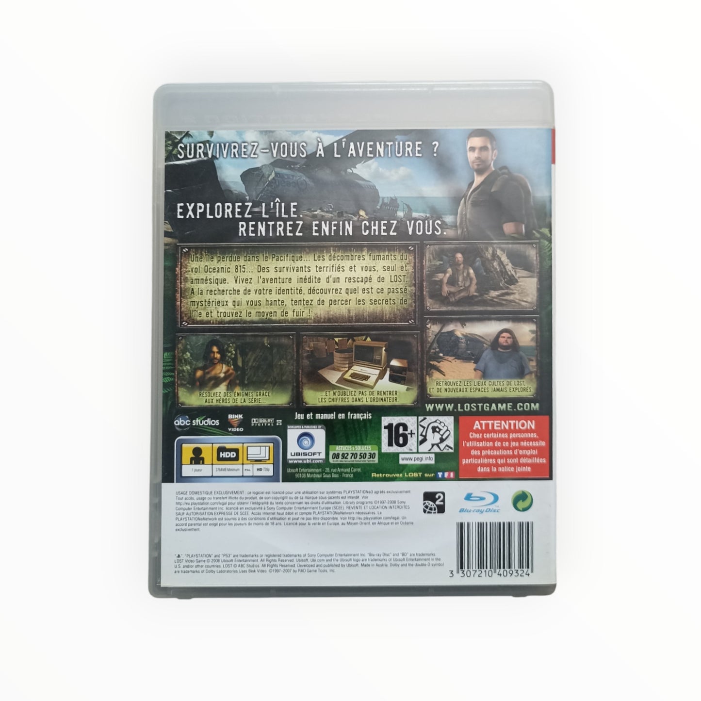 Lost: Les Disparus Playstation 3 (PS3)