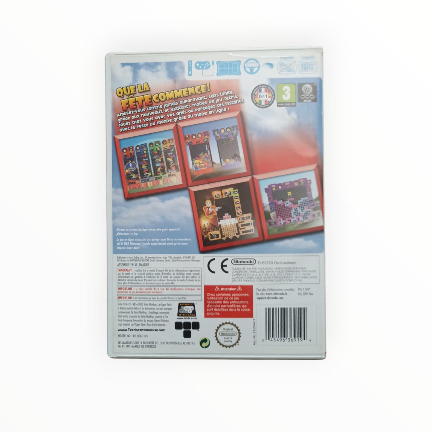 Tetris Party Deluxe WII