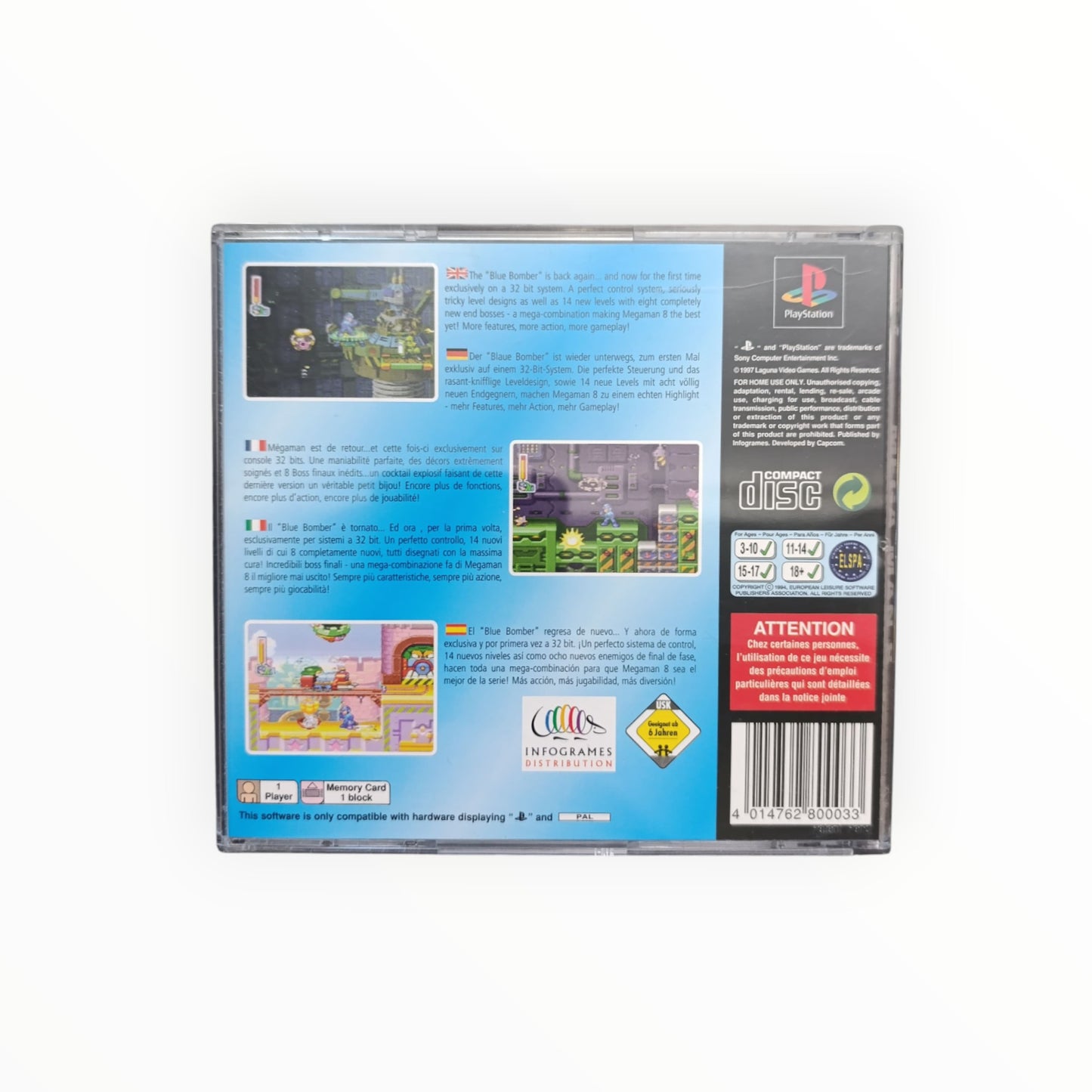 Mega Man 8 Playstation 1