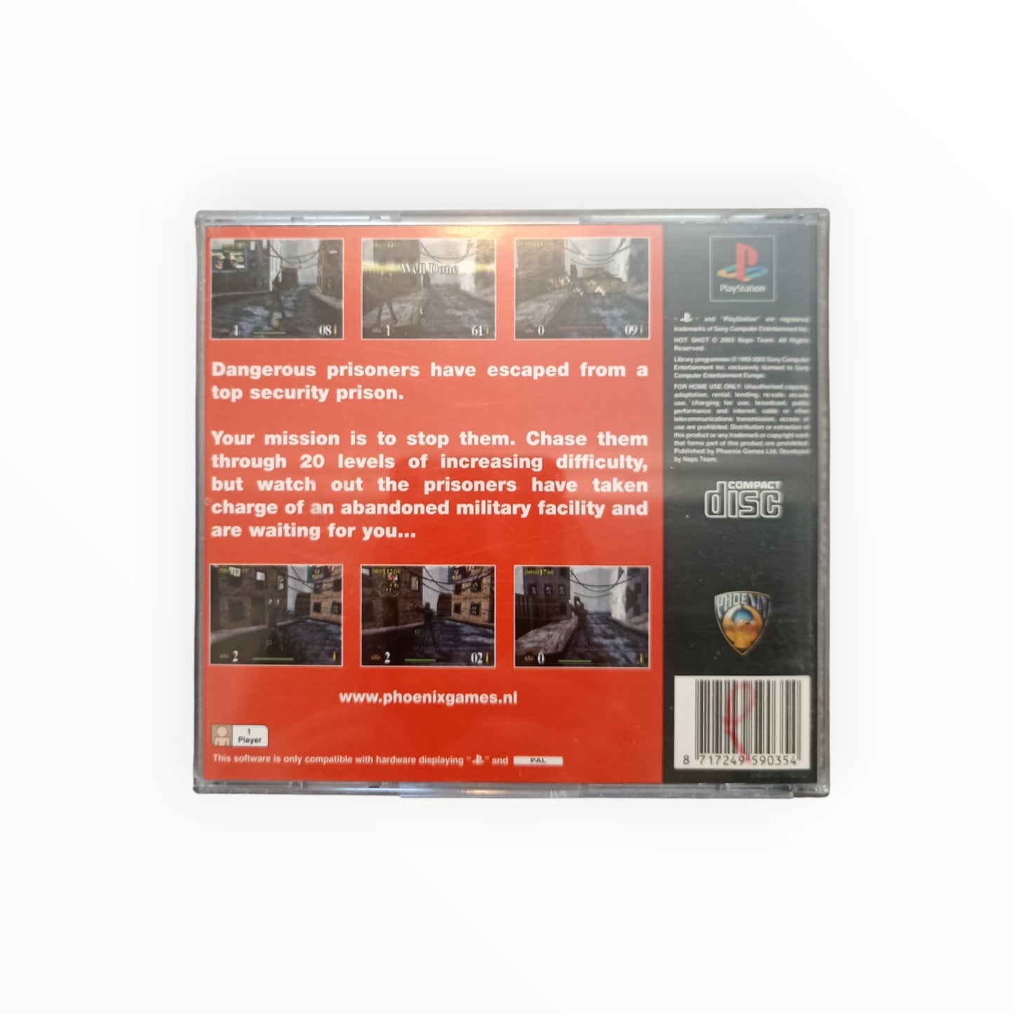 HOT SHOT playstation 1 (PS1)