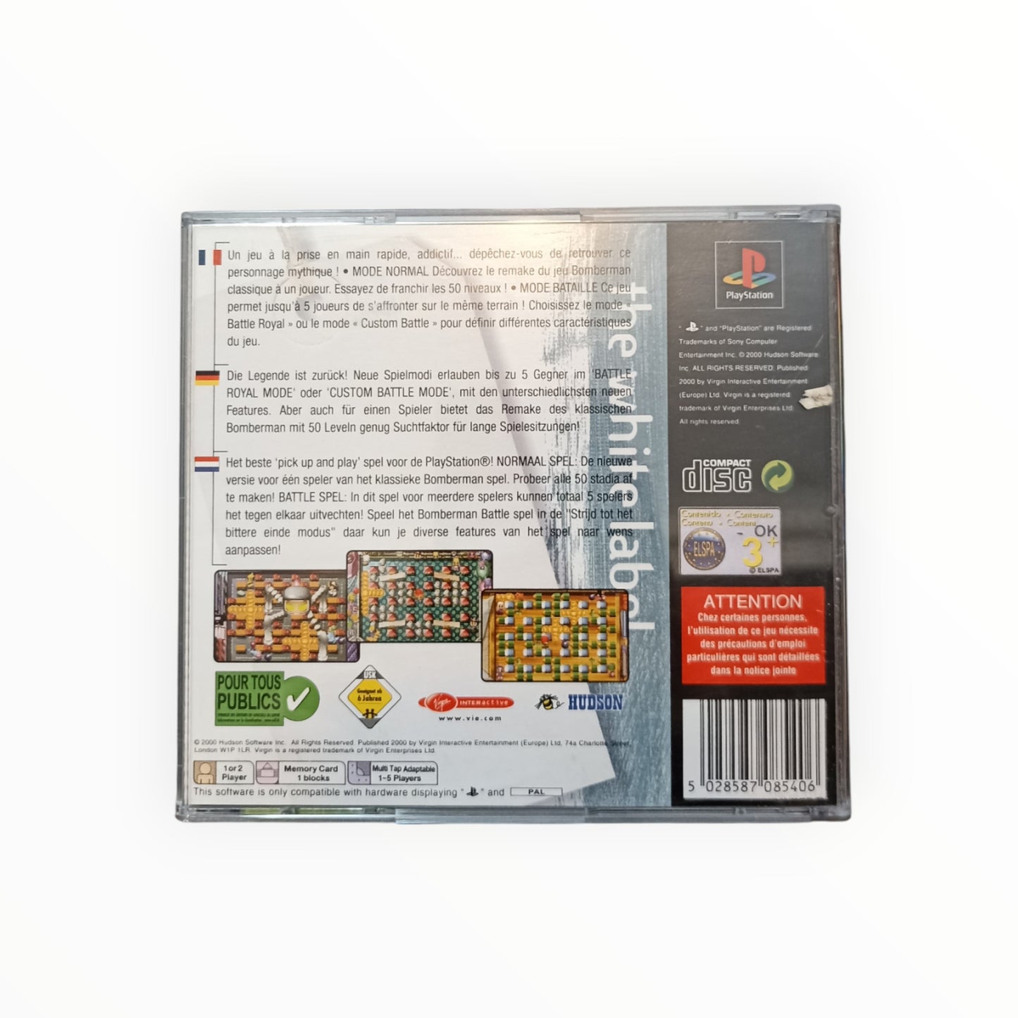 BOMBERMAN playstation 1 (PS1)