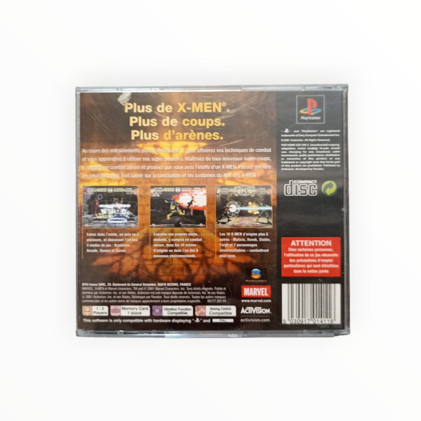 X-Men: Mutant Academy 2 – PlayStation 1 (PS1) complet