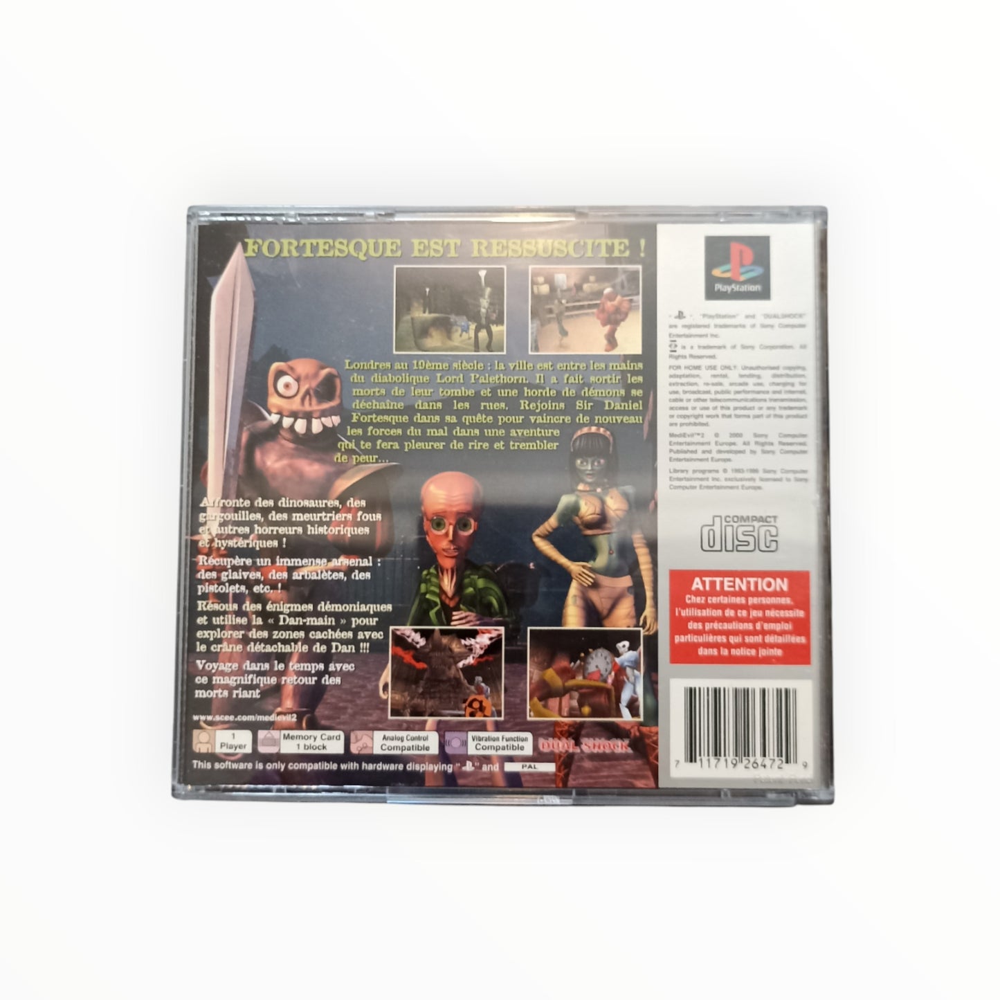 MEDIEVIL 2 playstation 1 (PS1)