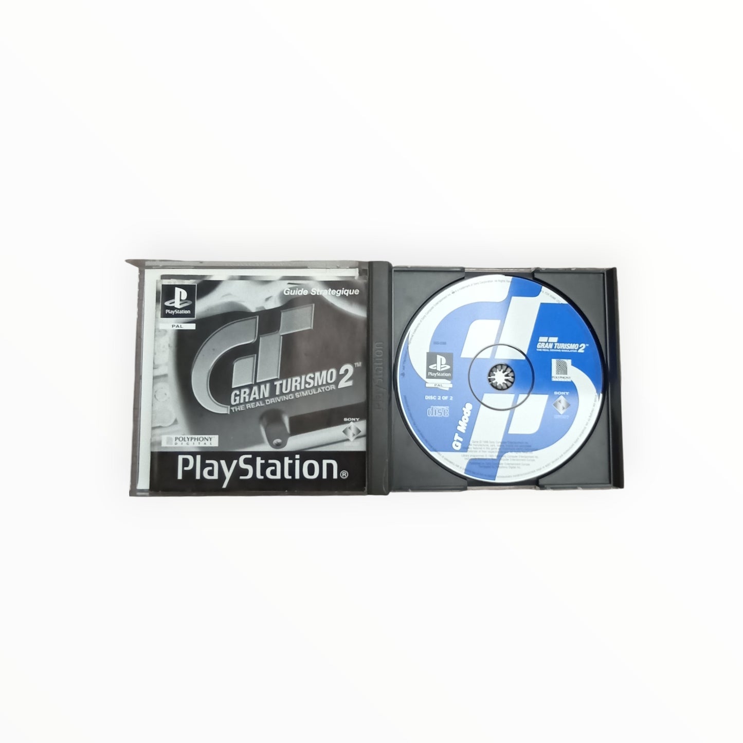 GRAN TURISMO 2 playstation 1 (PS1) sans jaquette arrière