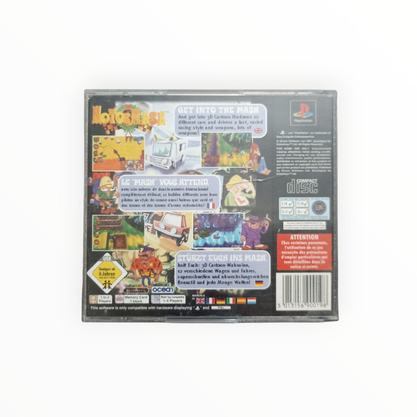 MOTOR MASH playstation 1 (PS1)